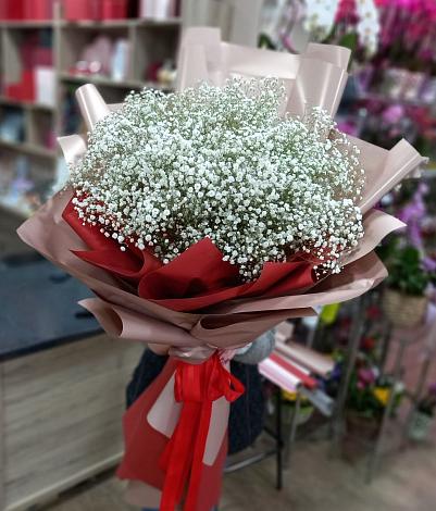 Букет цветов из: Гипсофила в Юце