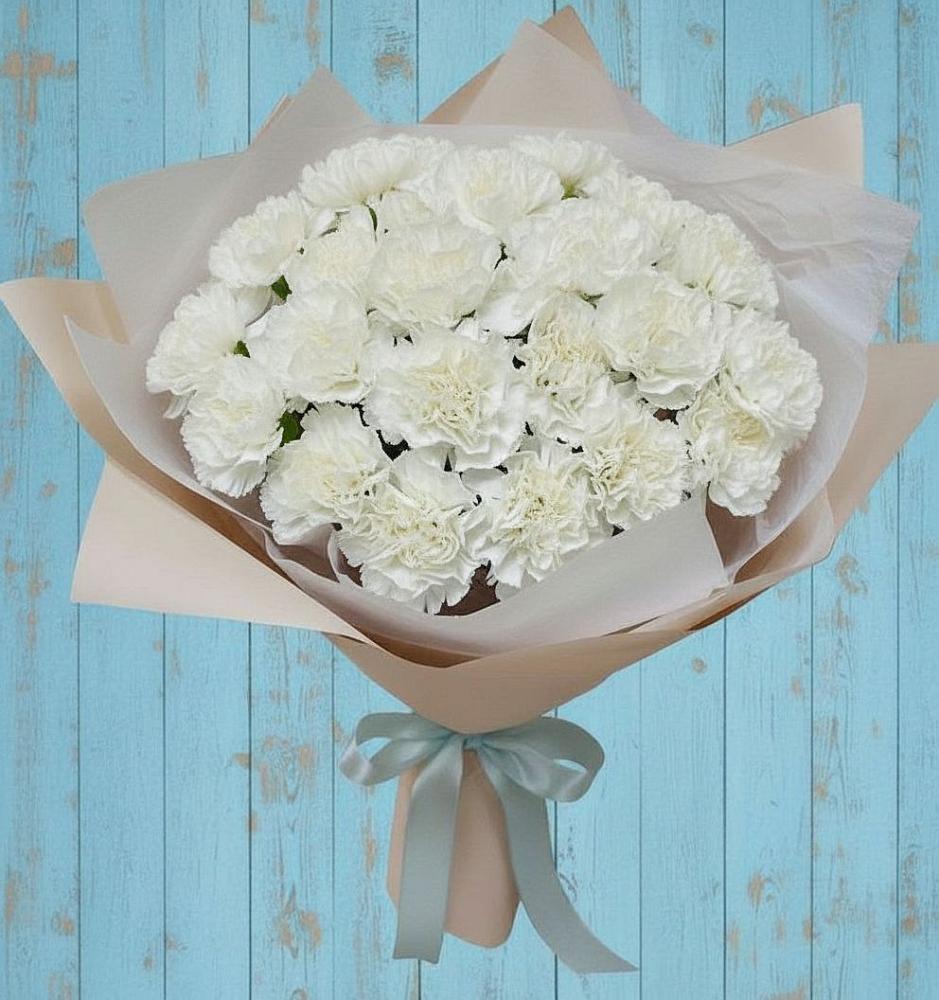 Букет цветов из: Гвоздики в Юце