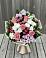Букет цветов из: Альстромерии, Гвоздики, Розы и Хризантемы в Юце