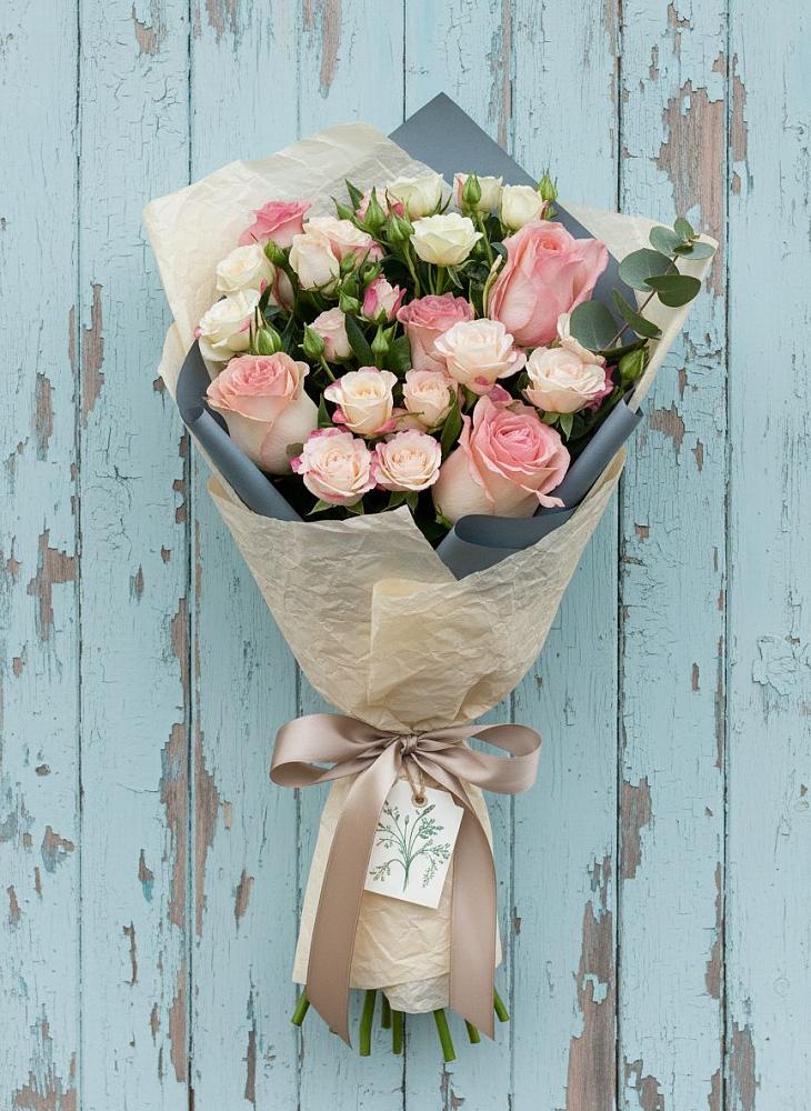 Букет цветов из: Розы в Юце