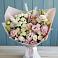 Букет цветов из: Альстромерии и Розы в Юце