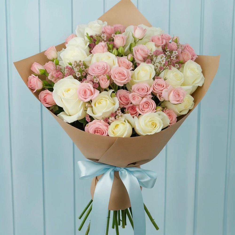 Букет цветов из: Розы в Юце