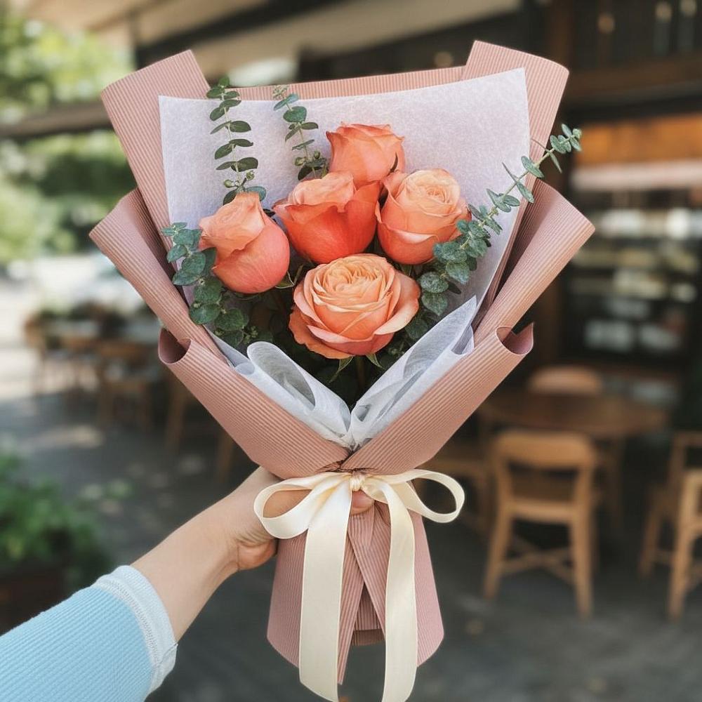 Букет цветов из: Розы в Юце