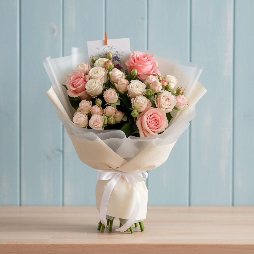 Букет цветов из: Розы в Юце