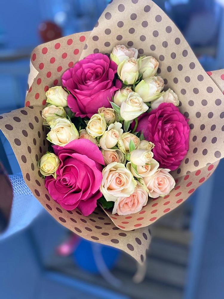 Букет цветов из: Розы в Юце