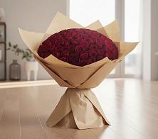 Букет 101 Красная роза в Юце