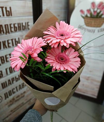 Букет цветов из: Герберы в Юце