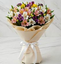 Букет цветов из:  Альстромерии #REPLACE_PRED# Юце