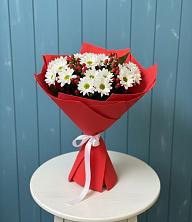 Букет цветов из:  Хризантемы в Юце
