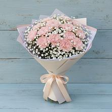 Букет цветов из:  Гвоздики в Юце