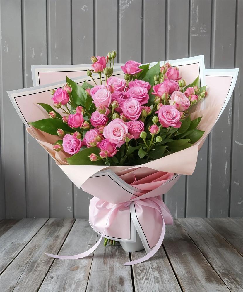 Букет Розовый кустик в Юце