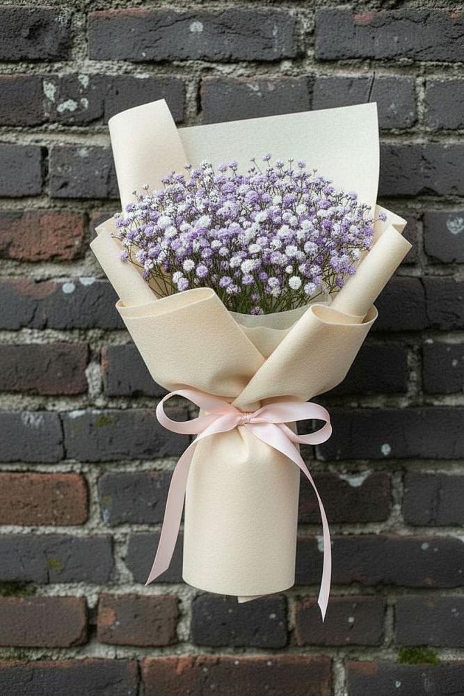 Букет цветов из: Гипсофила в Юце