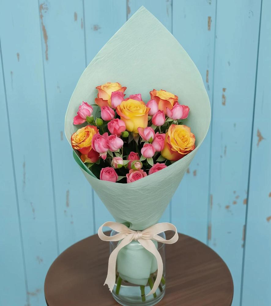 Букет цветов из: Розы в Юце