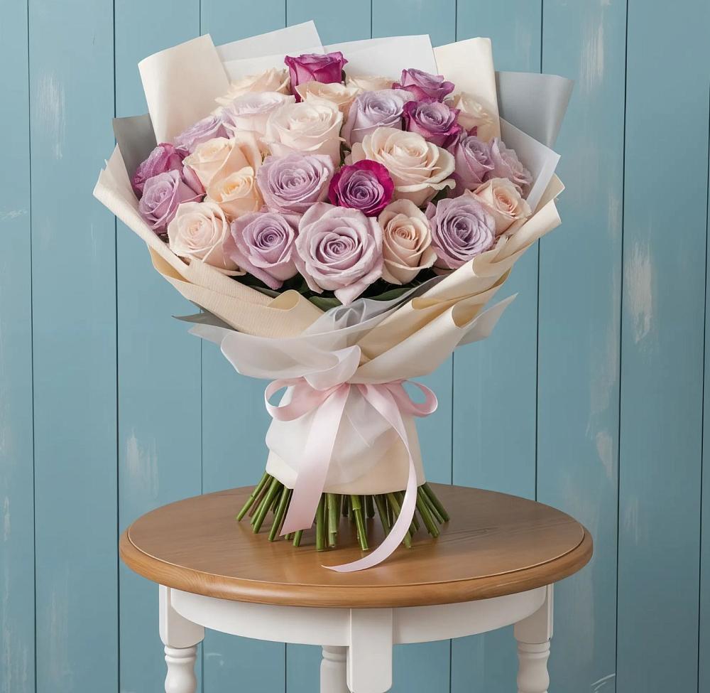 Букет цветов из: Розы в Юце