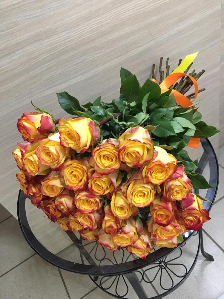 Букет Желтые розы в Юце