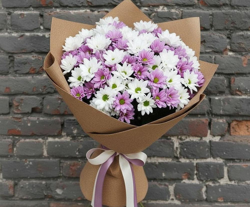 Букет цветов из: Хризантемы в Юце