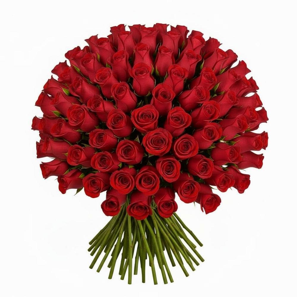 Букет Красные розы Чери Лав в Юце