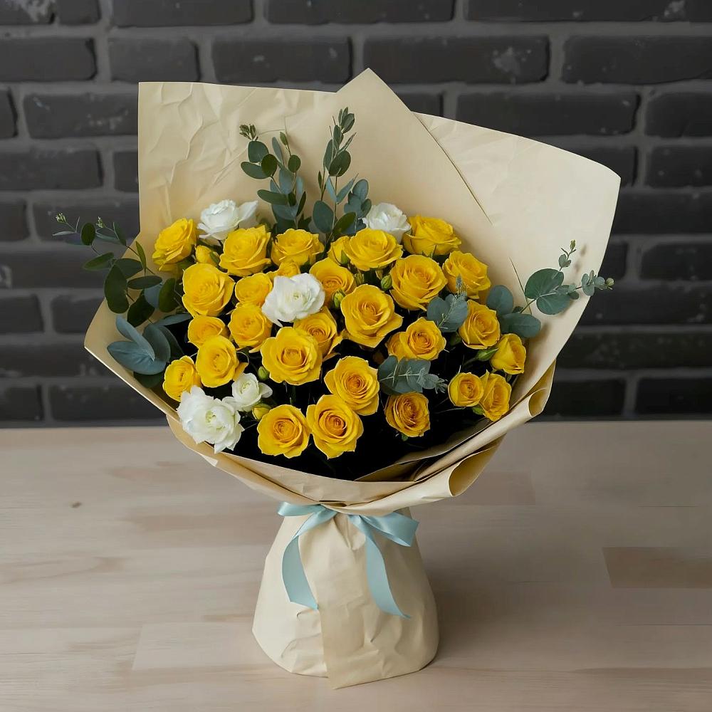 Букет цветов из: Розы в Юце