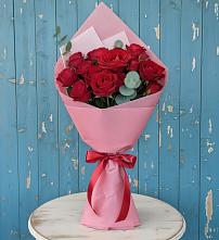 Букет цветов из:  Розы #REPLACE_PRED# Юце