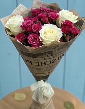 Букет цветов из:  Розы #REPLACE_PRED# Юце