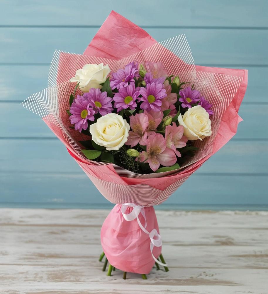 Букет цветов из: Герберы в Юце