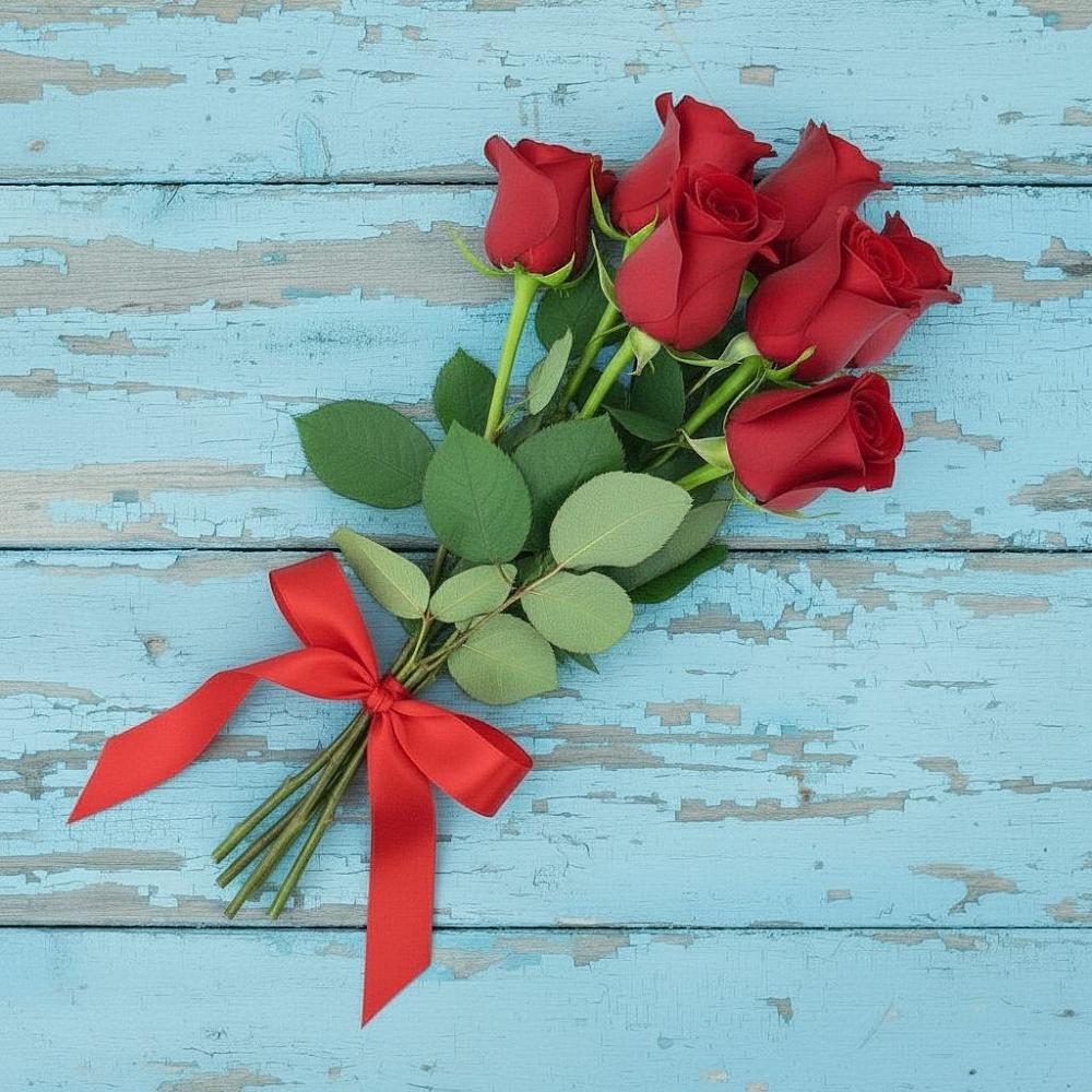 Букет Красные розы в Юце