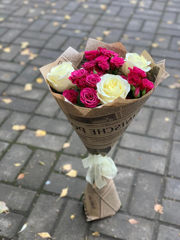 Букет цветов из: Розы в Юце