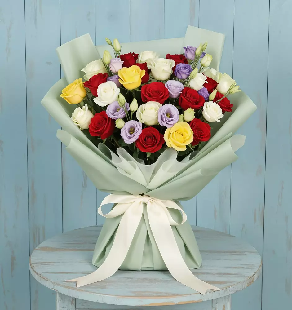 Букет цветов из: Розы в Юце