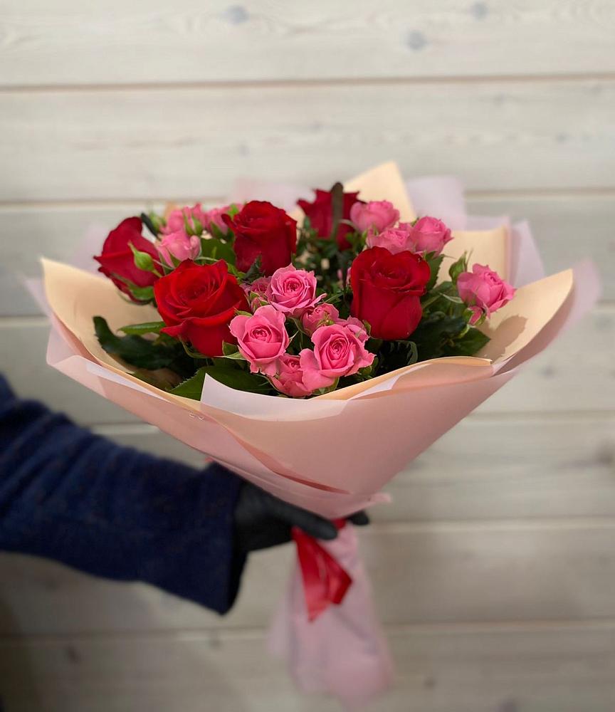 Букет цветов из: Розы в Юце