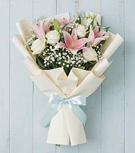 Букет цветов из:  Лилии в Юце