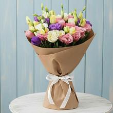 Букет цветов из:  Лизиантусы в Юце
